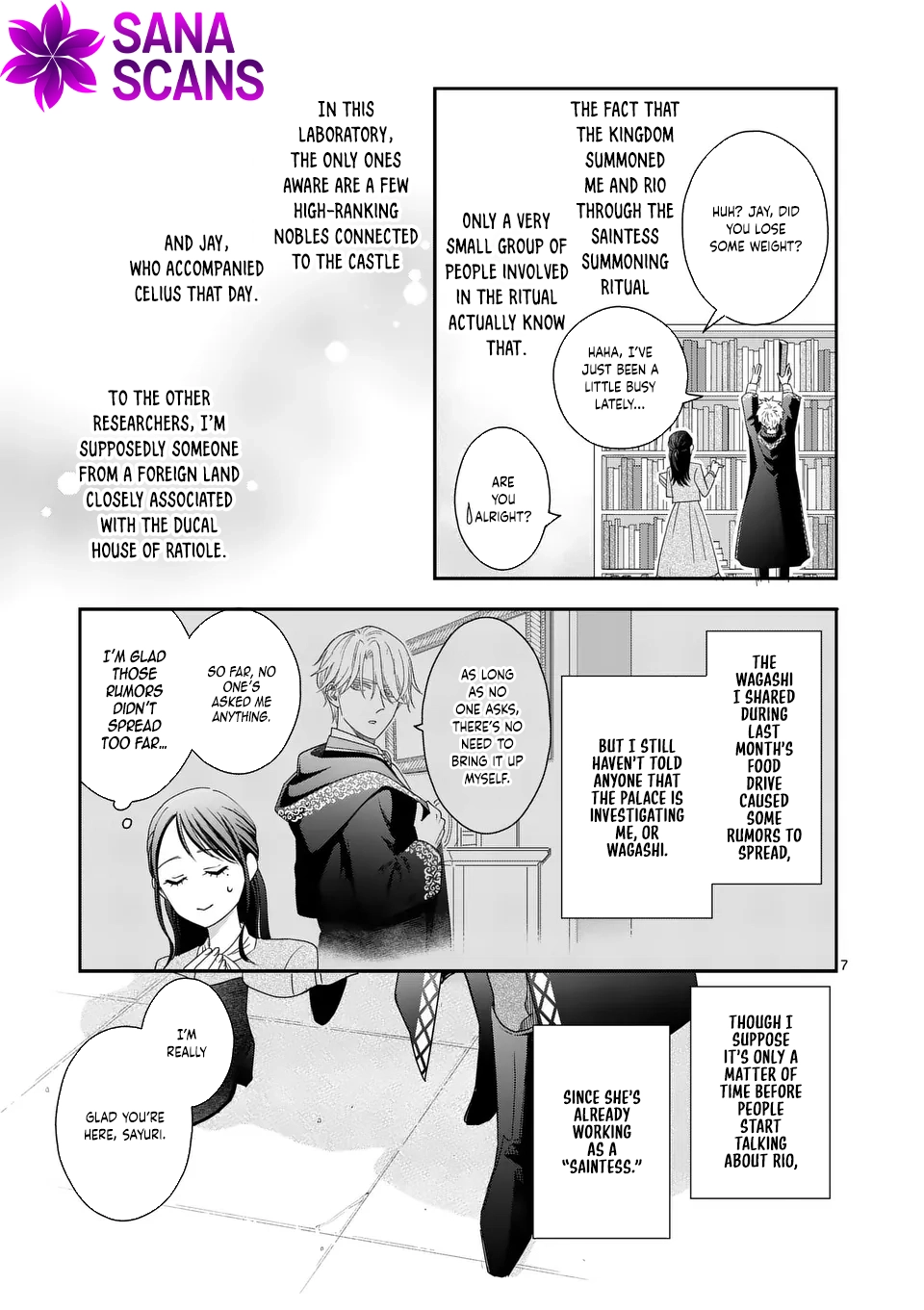 Got summoned to another world by accident, so I’ll just make Japanese sweets. Chapter 10 - . Page 7